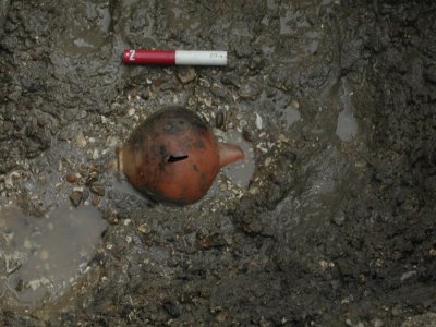 First vessel found in pit