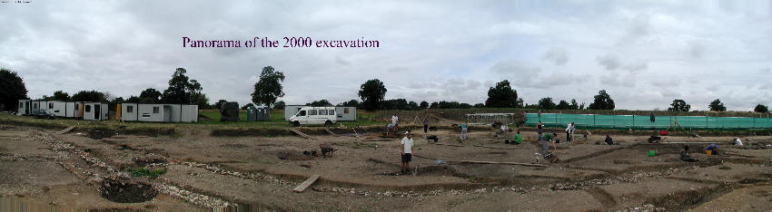Panorama of the 2000 excavation