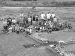 End of Dig Team Photo 2002