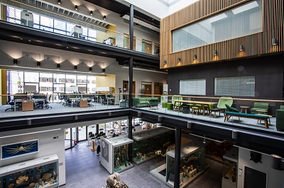 Inside Science building at The University of Reading 