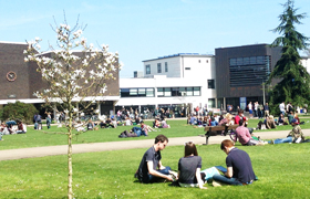 Whiteknights campus - second day of summer term