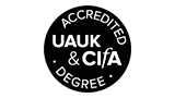 Logo showing that degree courses are accredited by the Chartered Institute for Archaeologists