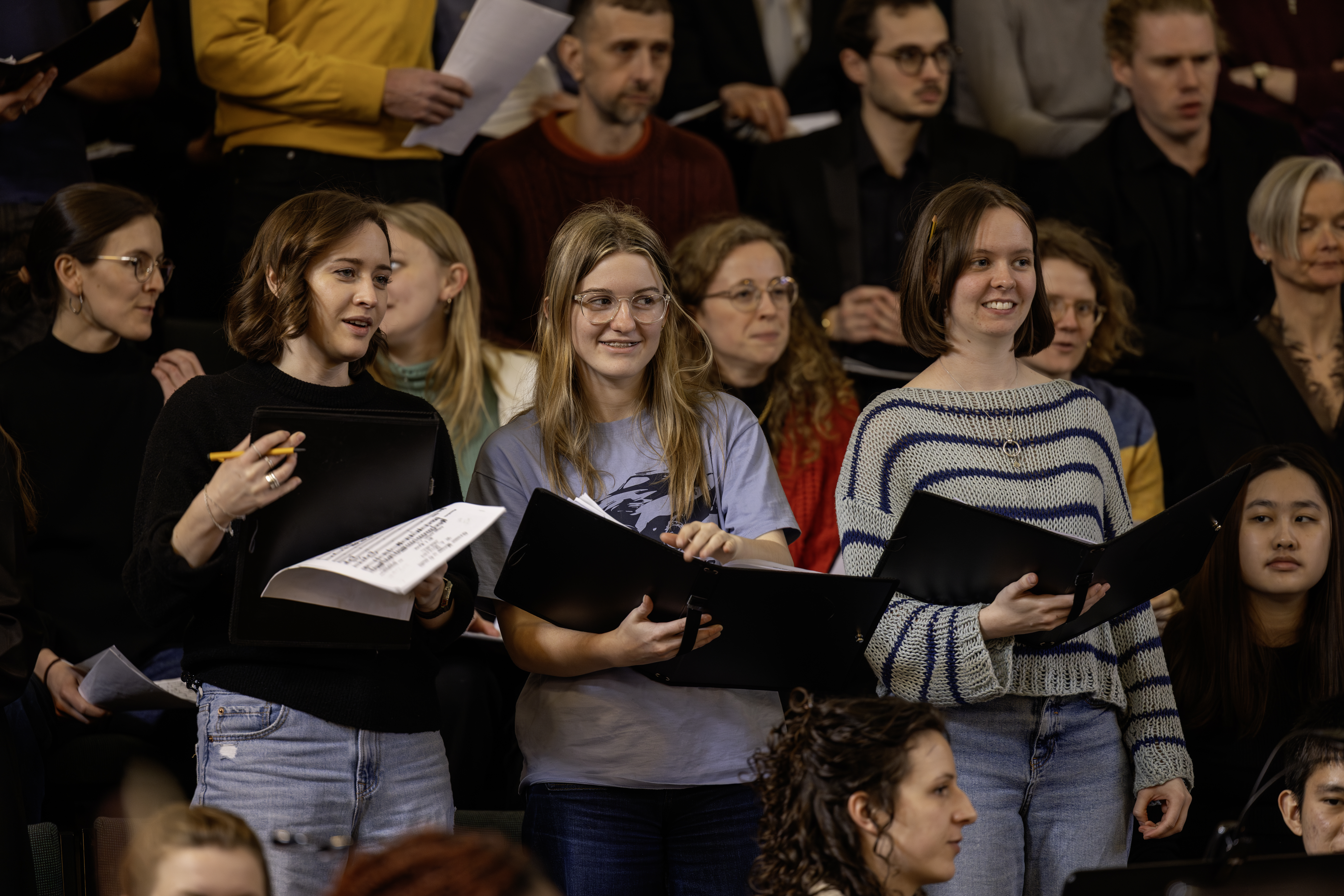 Group choir performance