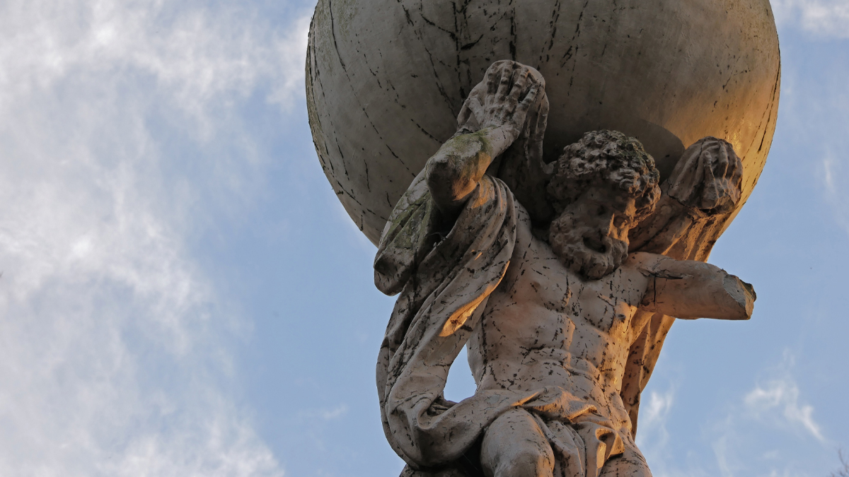 statue of atlas