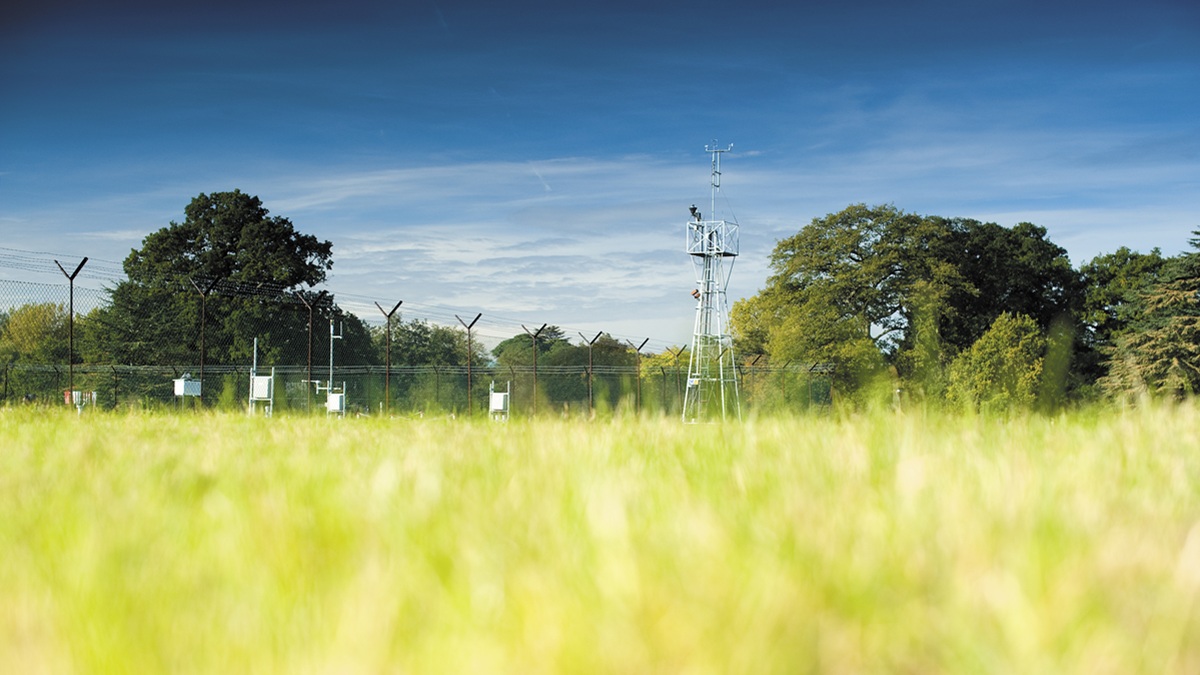 University of Reading's weather station