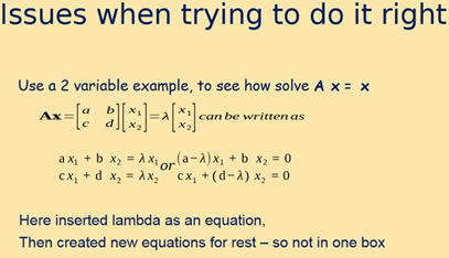 When equations are used in PowerPoint and this is converted to PDF by Ally the lambda symbol is missing but the equations display correctly but with a different font to other content