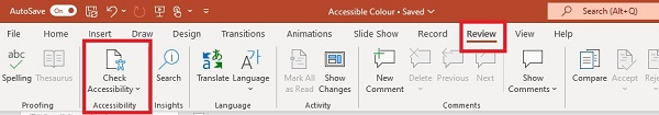 PowerPoint Check Accessibility