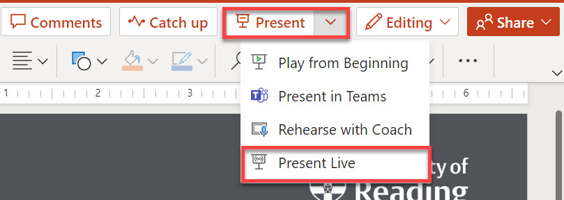 Making presentations more accessible