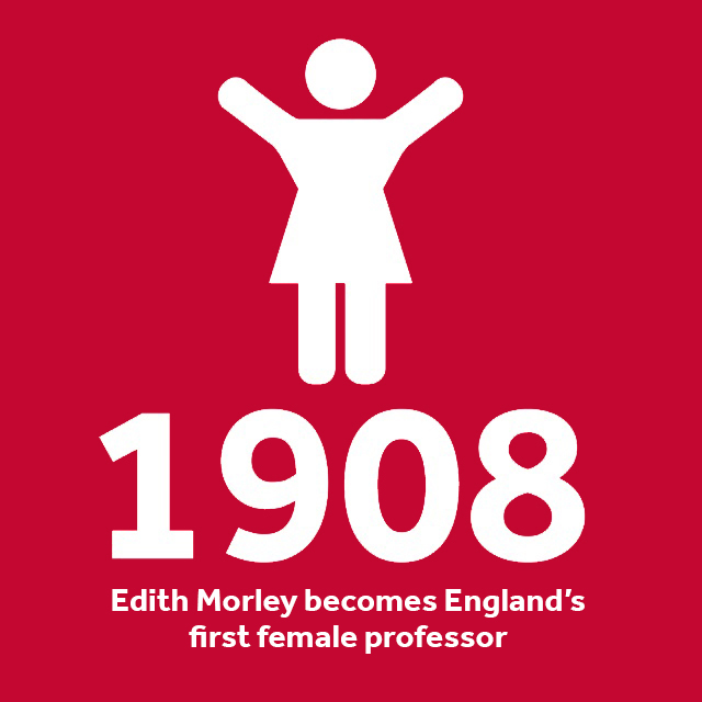 Edith Morley - England's first female professor 
