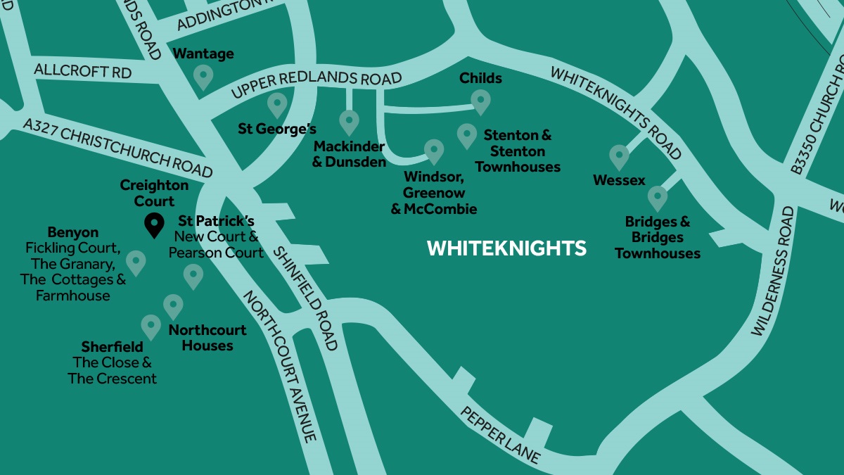 Creighton Court map