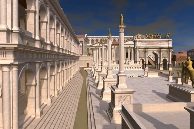 3D model of ancient Rome
