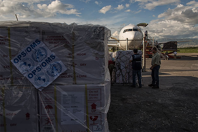 Delivery of Cholera Vaccines to Haiti