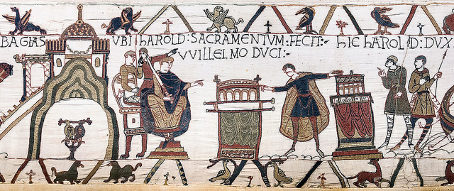 The Bayeux tapestry - the subject of Rebecca Rist's gender history research
