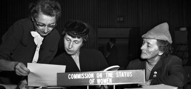 The Early Years of the Commission on the Status of Women, January 1950