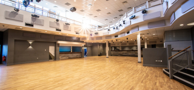 Inside the 3Sixty nightclub in the RUSU building on Whiteknights campus 