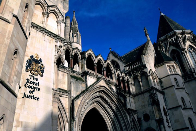 The Royal Court of Justice building