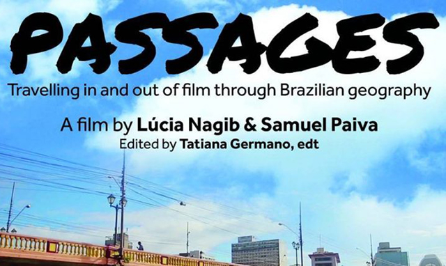 Poster advertising a film about Brazilian Geography