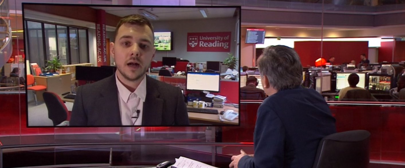 Tips on speaking to the media - a Reading academic talks to a tv news presenter
