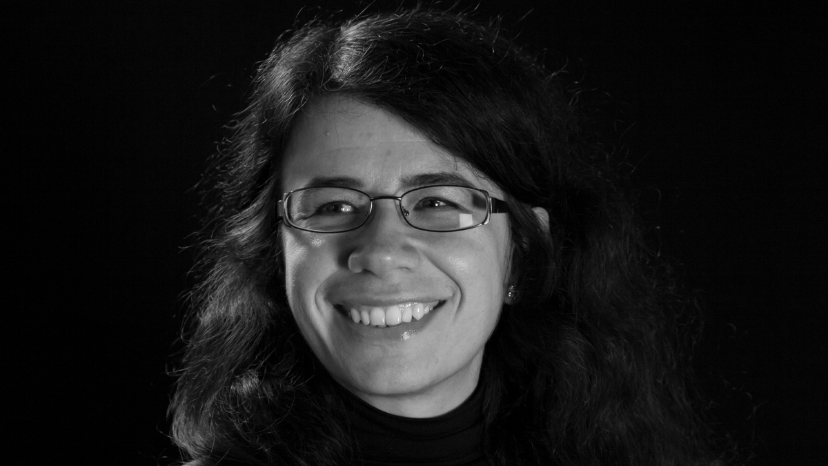 Professor Simonetta Longhi black and white