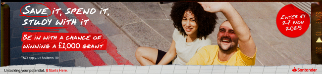 Santander £1000 grant email footer