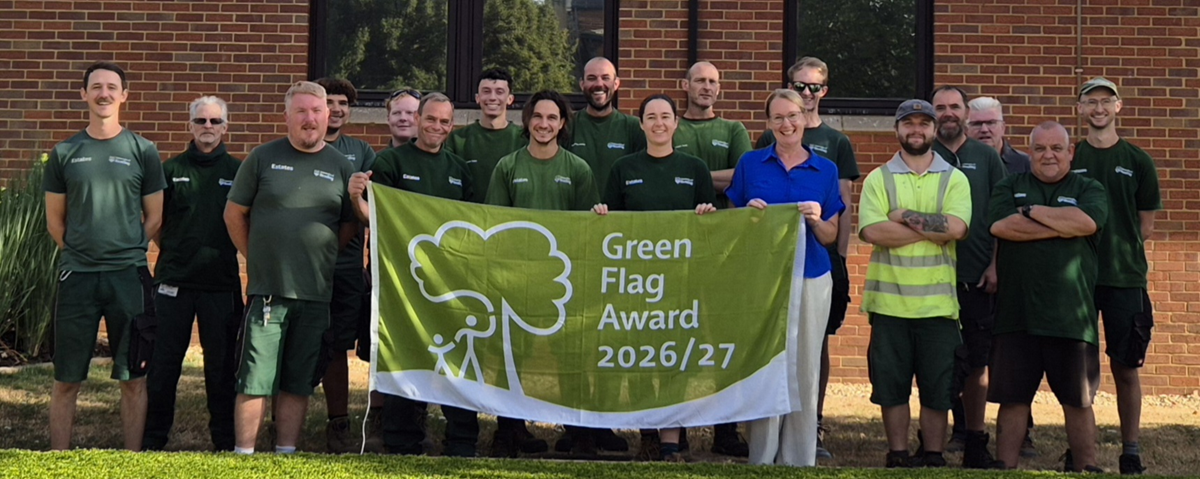 Gardeners celebrating Green Flag Award 2026/27