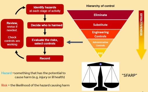 flow diagram for risk assessment