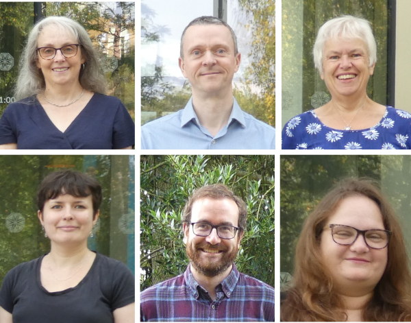 Pictures of the members of the Open Research team