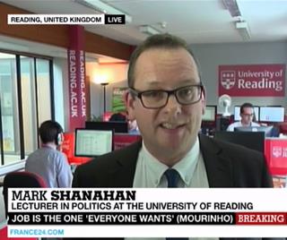 Mark Shanahan on France 24
