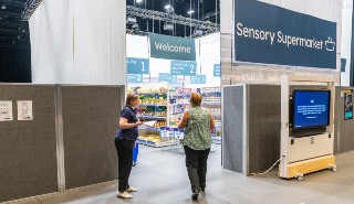 Visitors at the Sensory Supermarket event