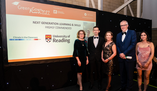 University of Reading represented at the Green Gown awards