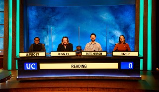 The University of Reading's University Challenge semi-final line-up on the 2021/22 series