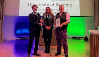 The University of Reading receives an award for openness from Understanding Animal Research