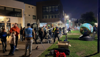 Stargazers on campus