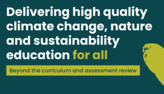 Climate education report front cover