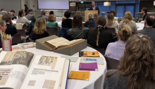 Old newspapers at Hitting the Headlines