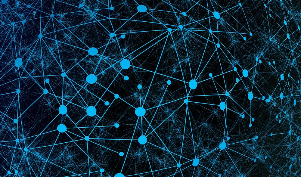 network of connecting points