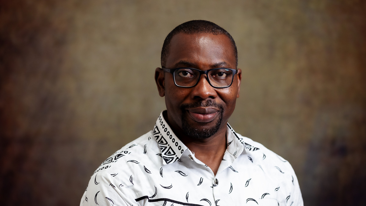 Portrait of Dr Emmanuel Essah, Associate Professor in the School of Construction Management and Engineering