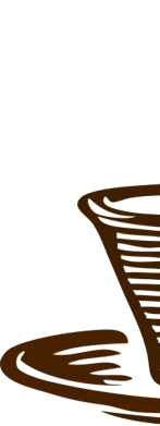 Third of a coffee cup