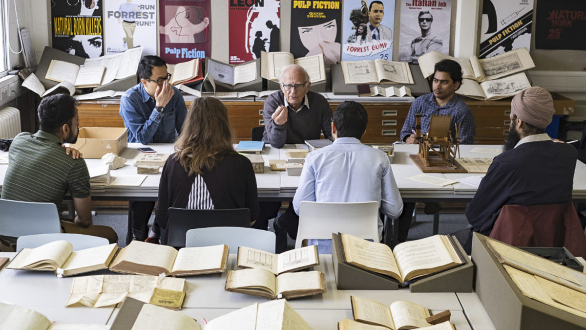 Collections-based book design workshop with master's students 