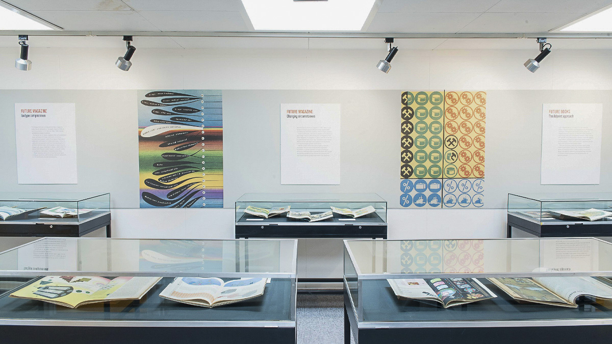 Department of Typography and Graphic Communication exhibition space
